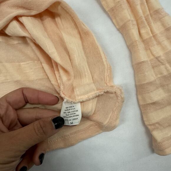 Vtg Y2K Ella Moss Cowl Neck Top M Ruched Office Siren Extra Long Sleeve Layering - Picture 4 of 9